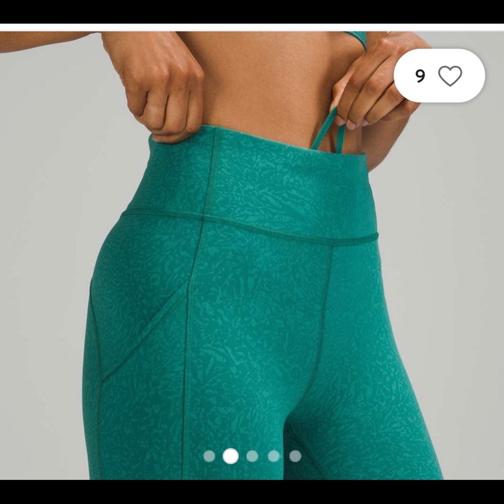 Lululemon Invigorate Everlux High-rise Leggings 25”Sz 2